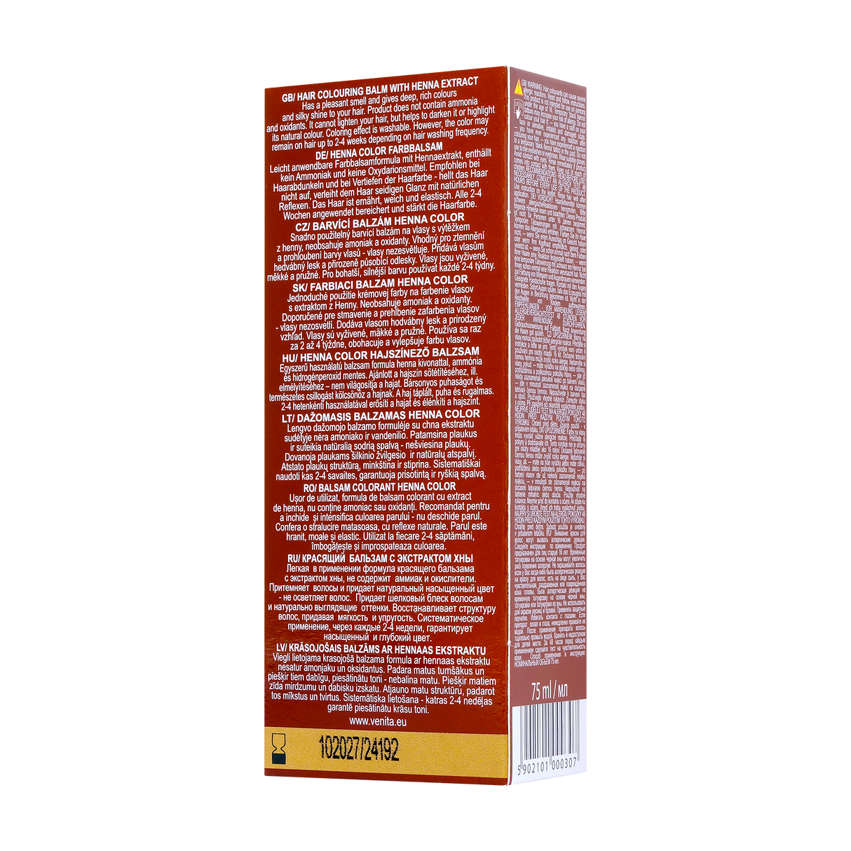 Balsam colorant par henna sonia nr.13 - aluna 75 g