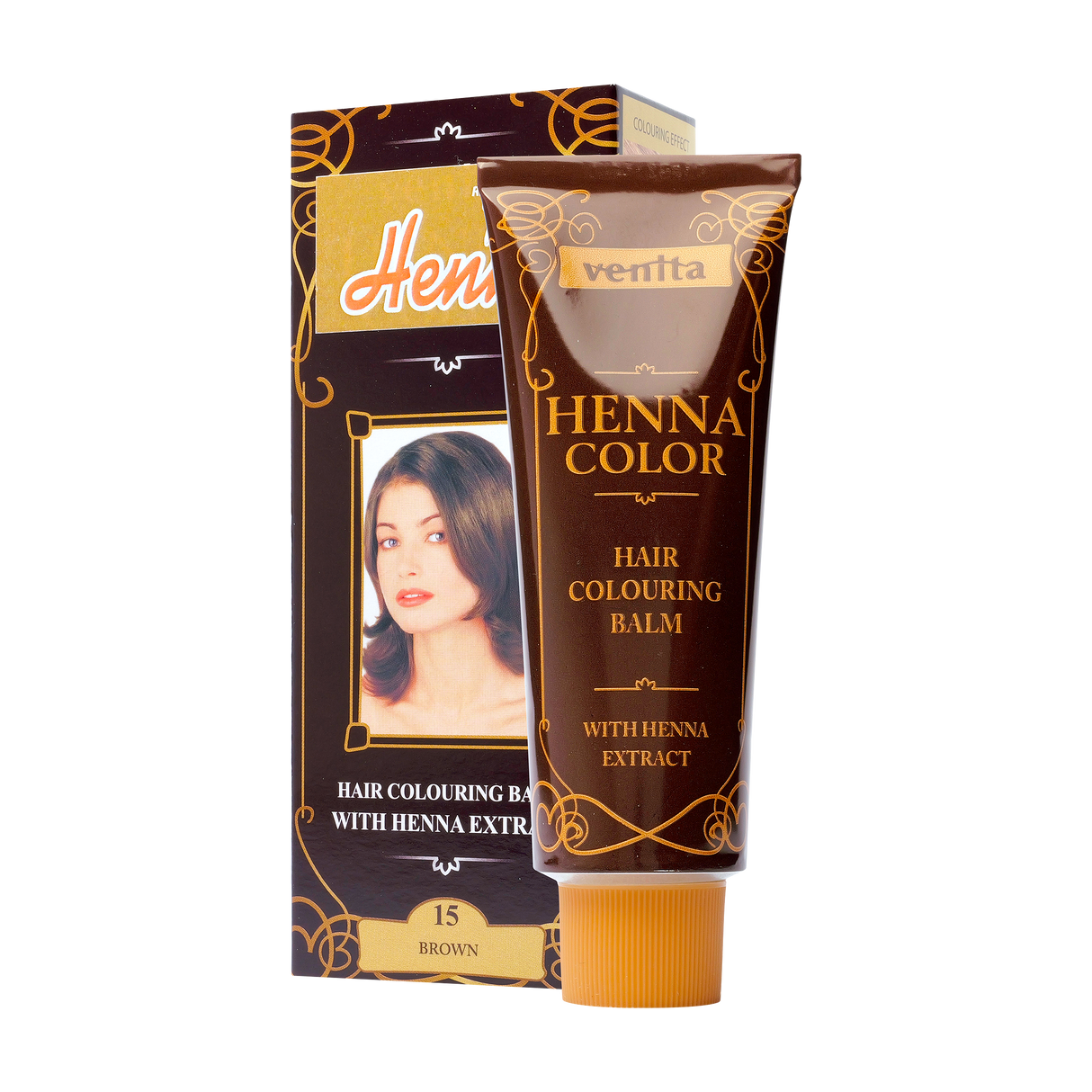 Balsam colorant par henna sonia nr.15 - saten inchis 75 g