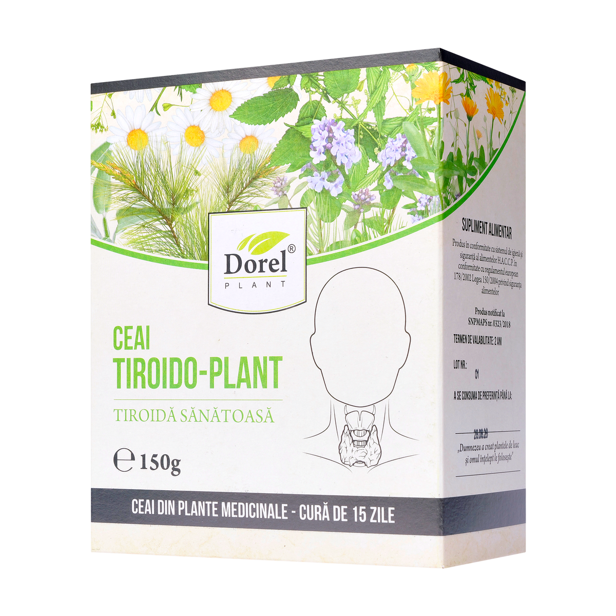 Ceai tiroido-plant (tiroida sanatoasa) 150 g