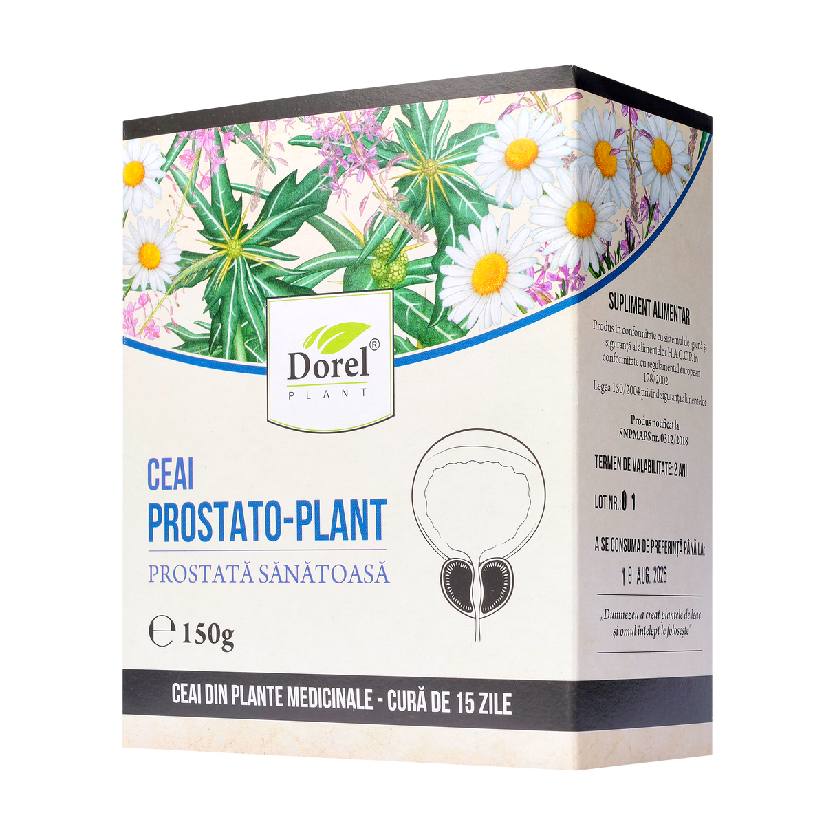 Ceai prostato-plant (prostata sanatoasa) 150 g