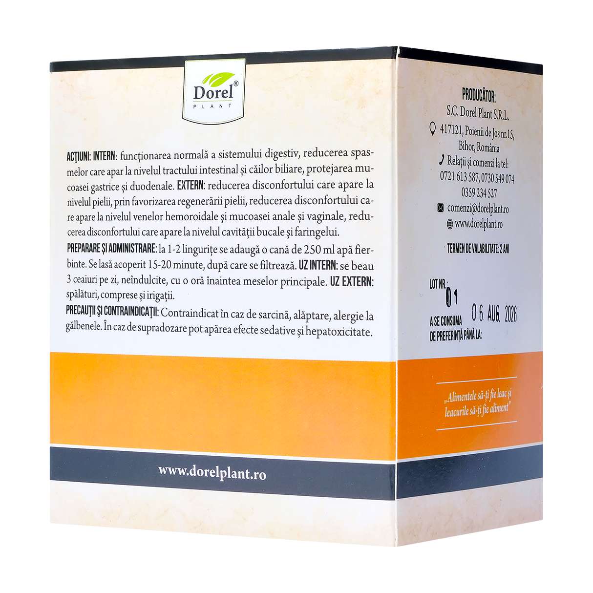 Ceai galbenele 50 g