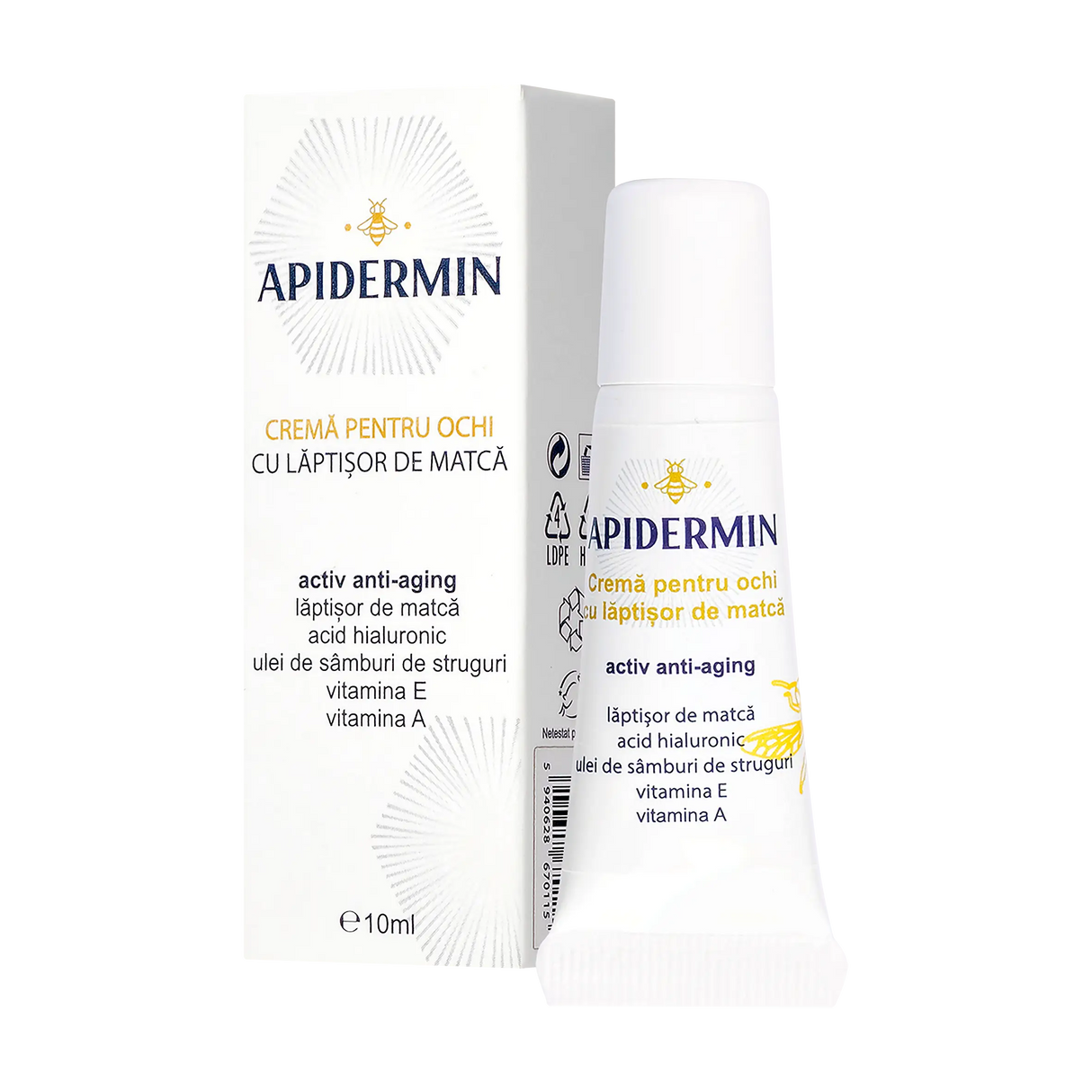 Apidermin crema de ochi 10 ml