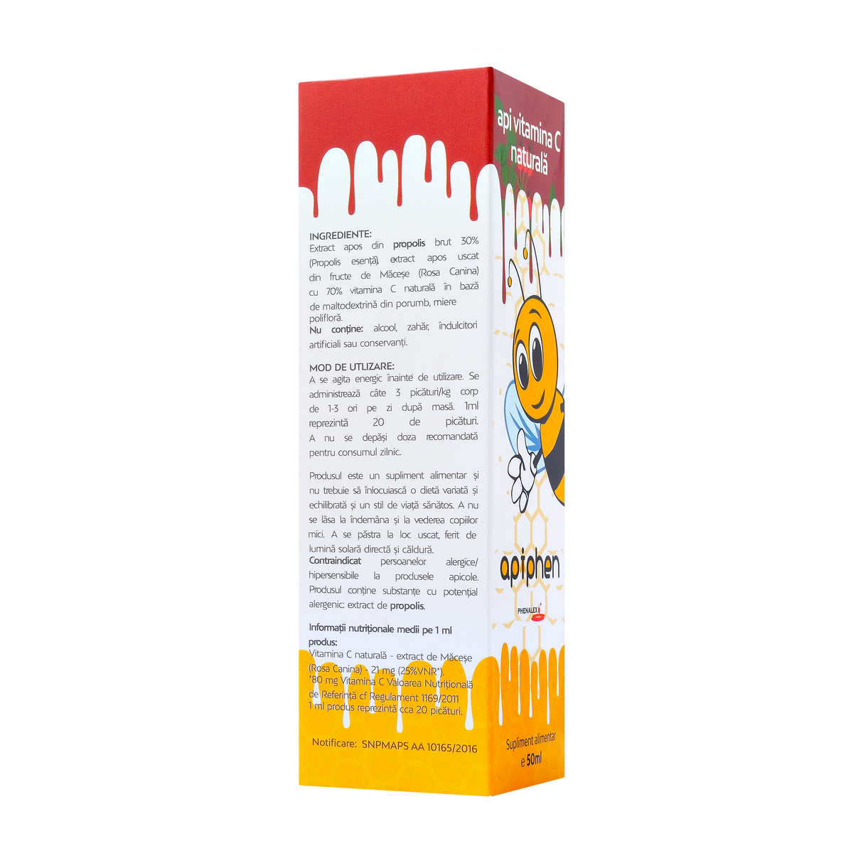 Vitamina C naturala api 50 ml