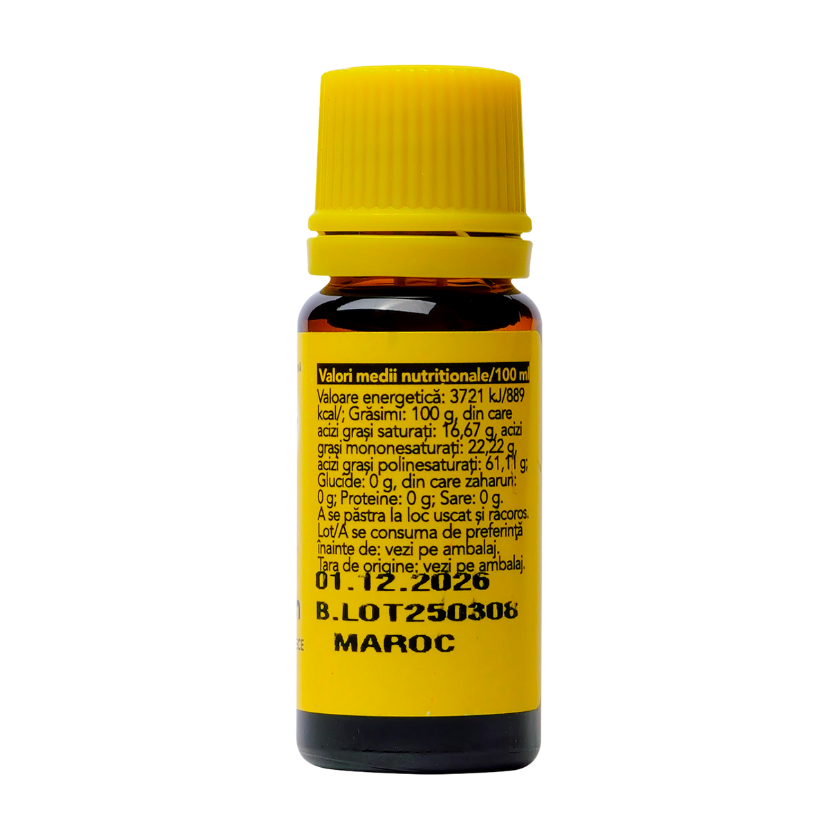 Ulei argan presat la rece 10ml Solaris