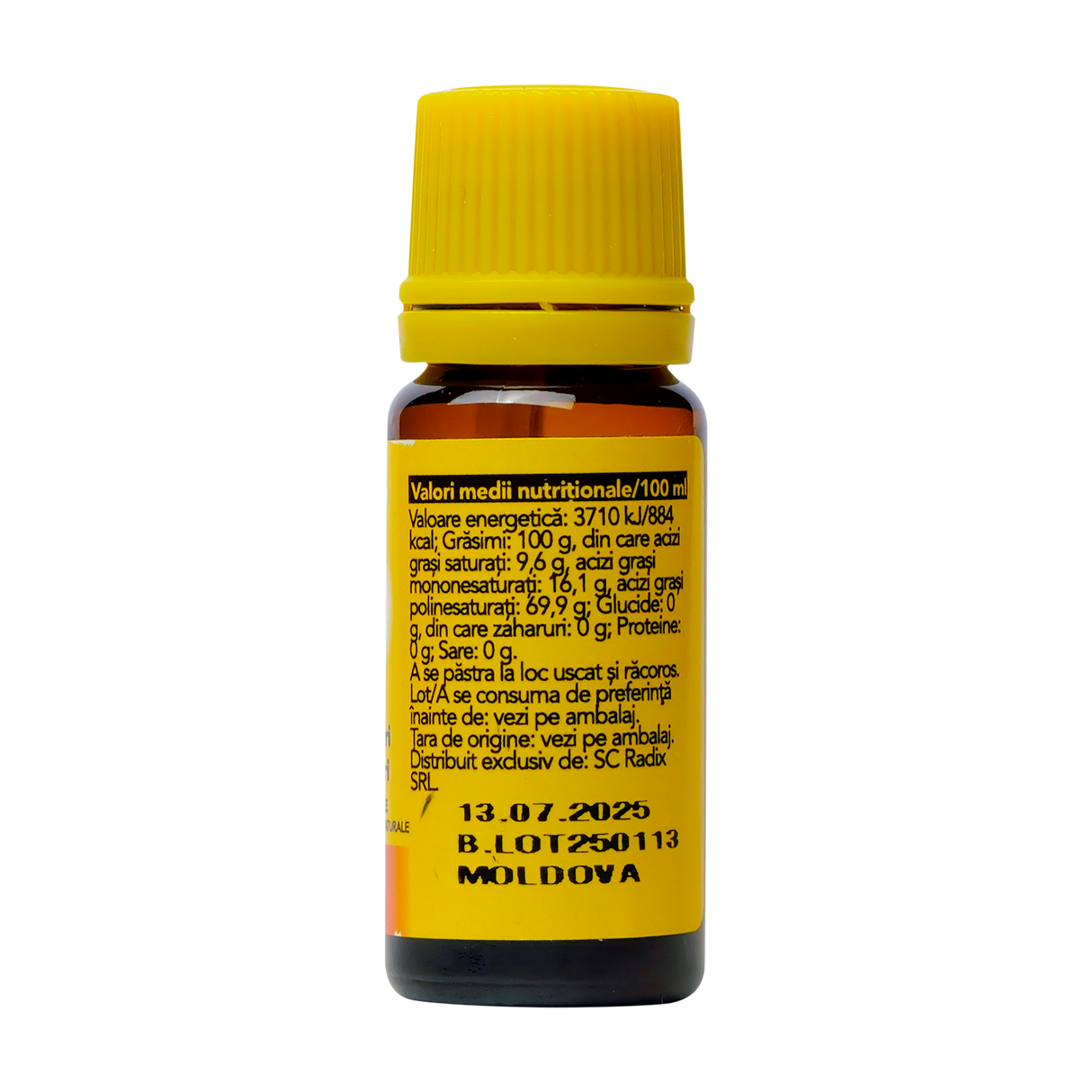 Ulei samburi struguri presat la rece 10 ml