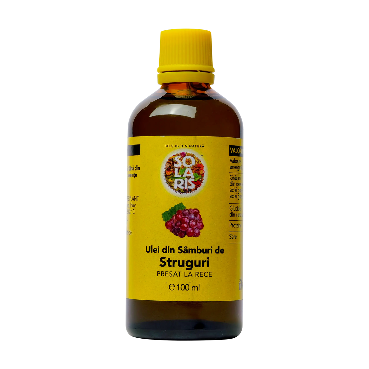 Ulei samburi struguri presat la rece 100 ml