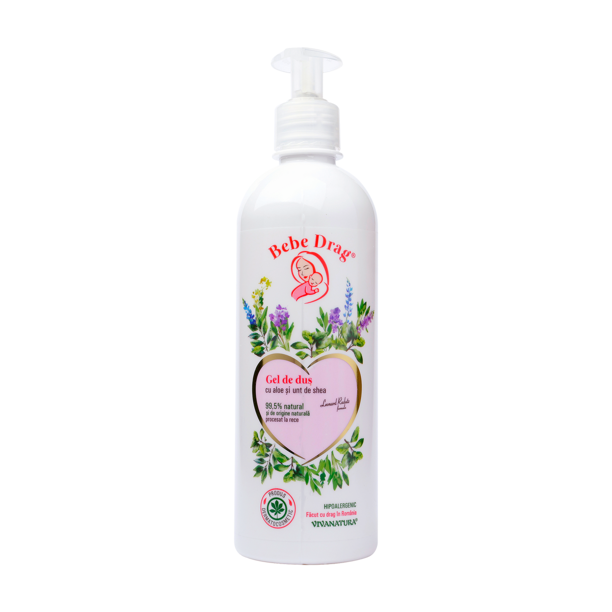 Gel de dus Bebe Drag cu aloe si unt de shea 500 ml