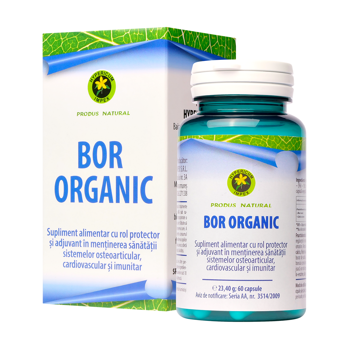 Bor organic 60 capsule