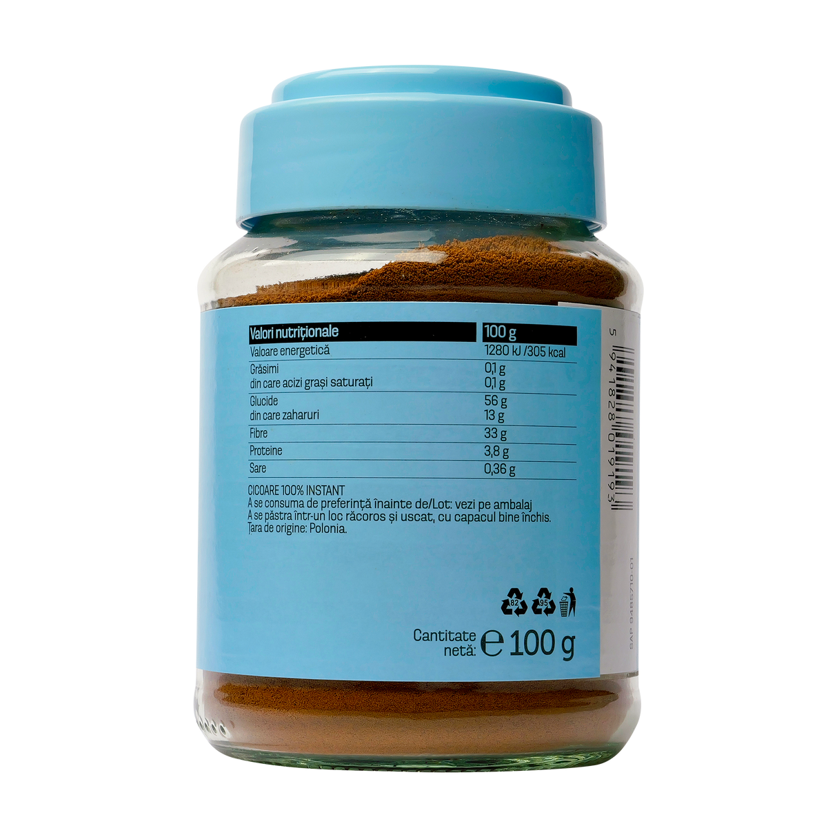 Cicoare 100% instant borcan 100 g