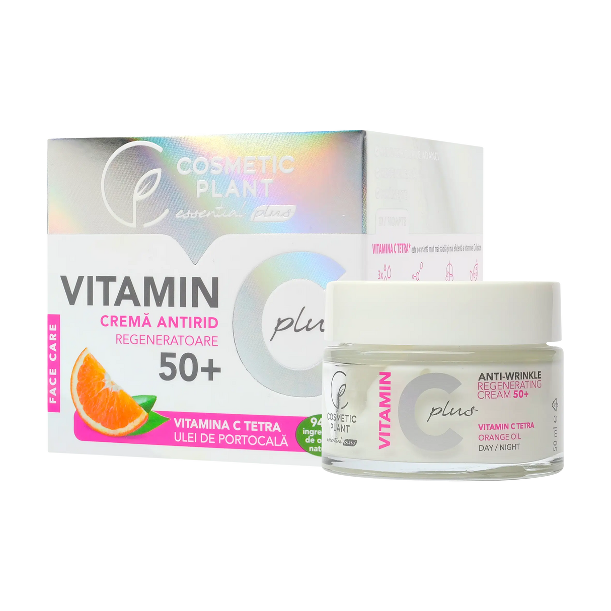 Crema antirid regeneratoare 50+ vitamin C plus 50 ml