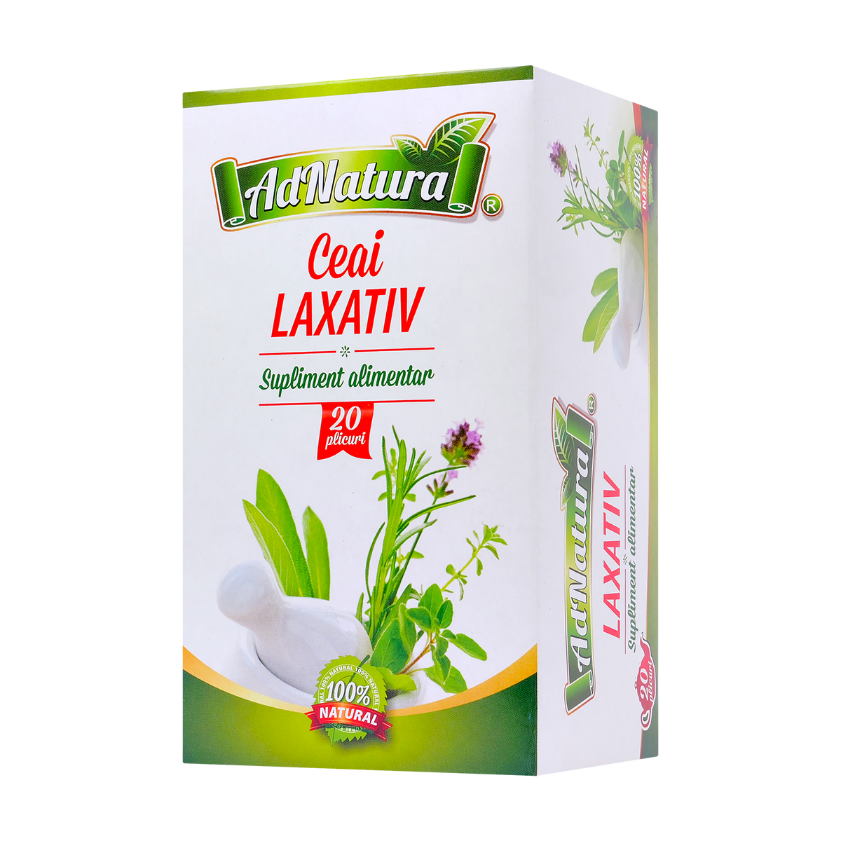 Ceai Laxativ 20 plicuri AdNatura