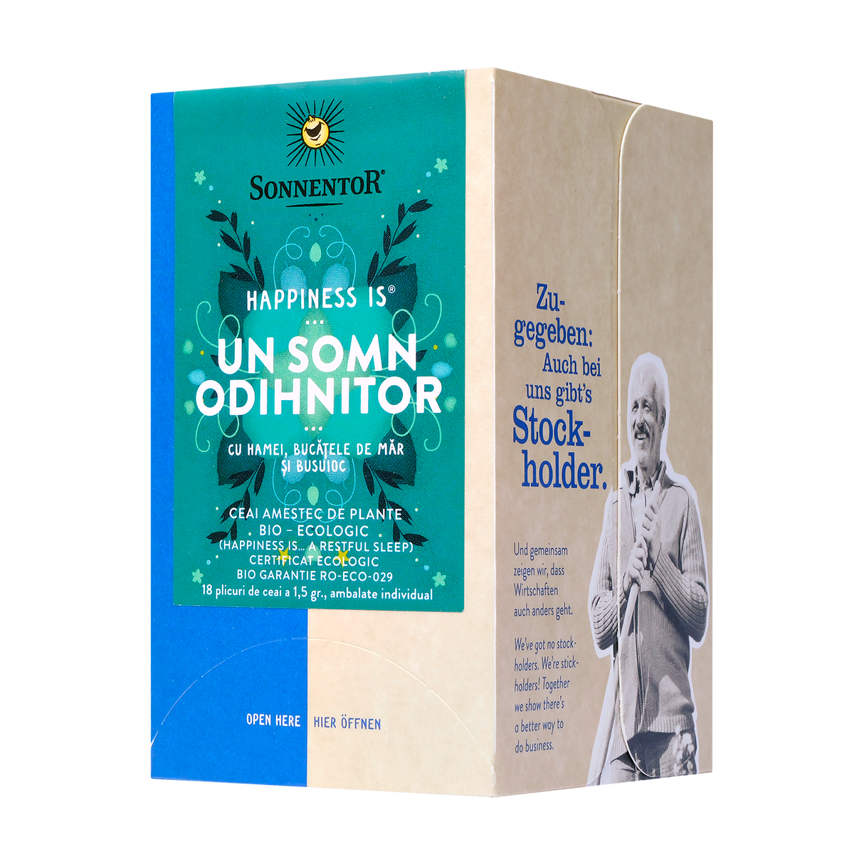 Ceai happiness is...un somn odihnitor 18 plicuri