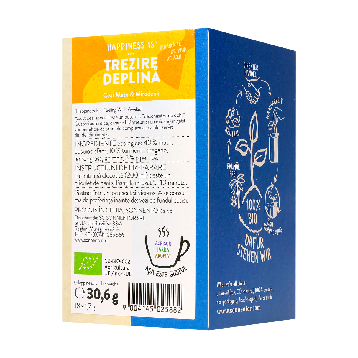 Ceai happiness is...trezire deplina 18 plicuri