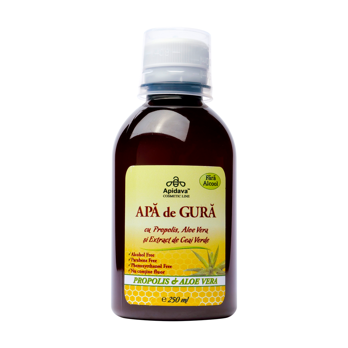 Apa de gura cu propolis si aloe vera 250 ml