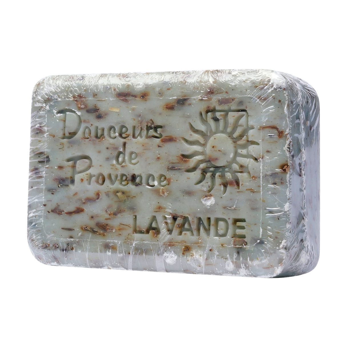 Sapun exfoliant cu flori de lavanda si unt de shea 200 g