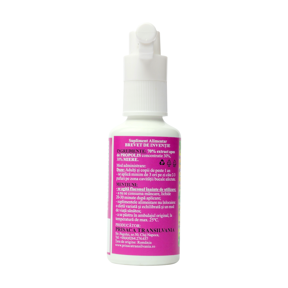 Spray de gat pentru copii si adulti 50 ml