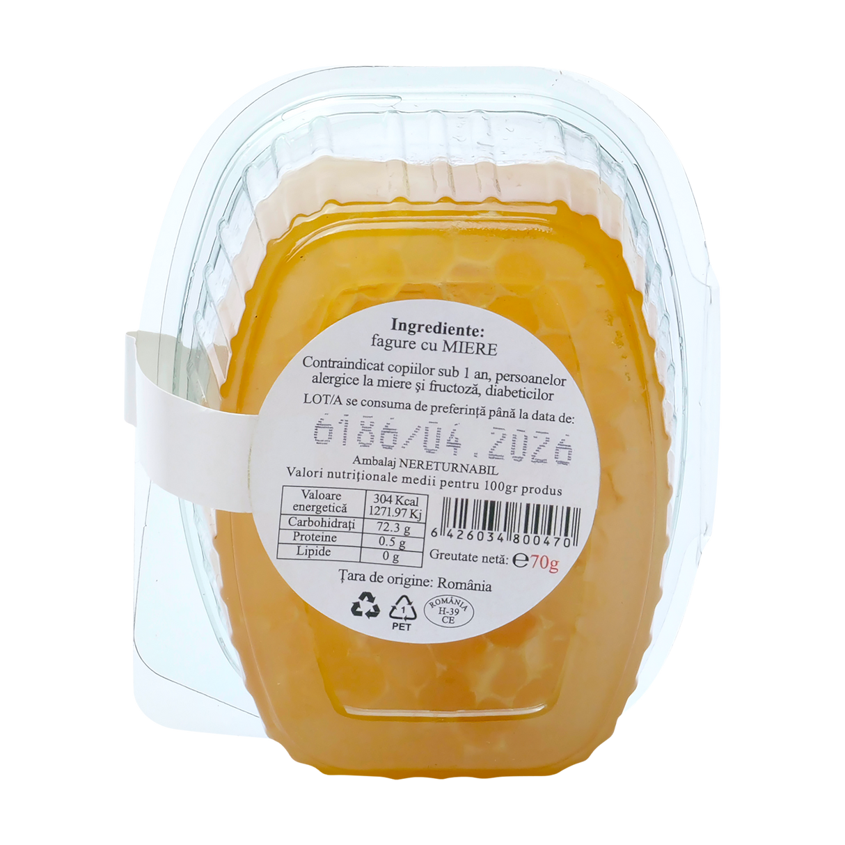 Miere cu fagure 70 g