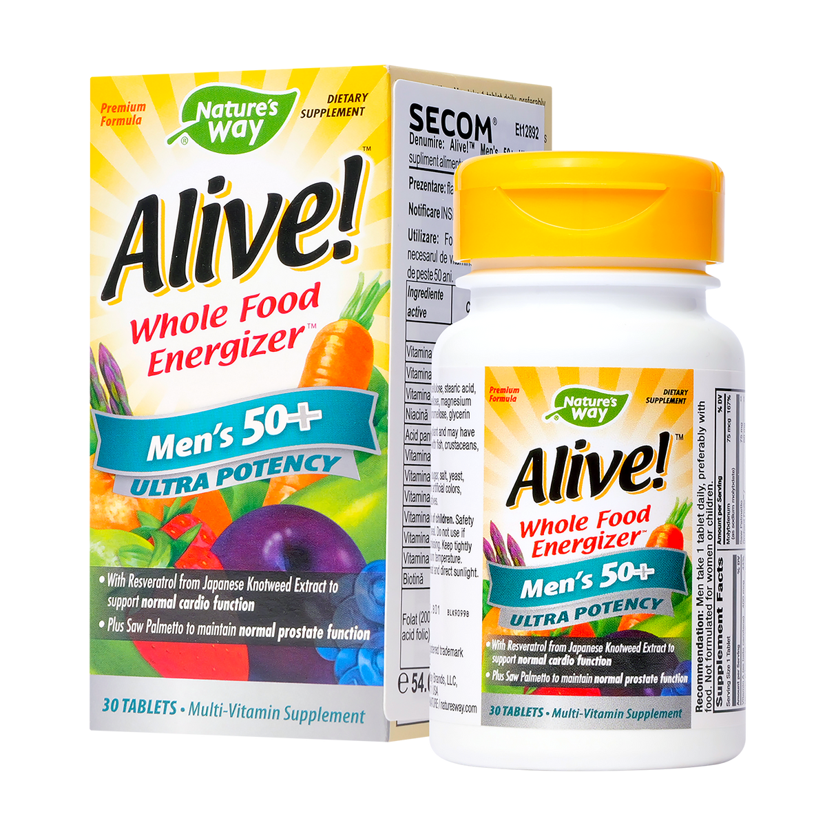 Alive Men's 50+ ultra 30 tablete