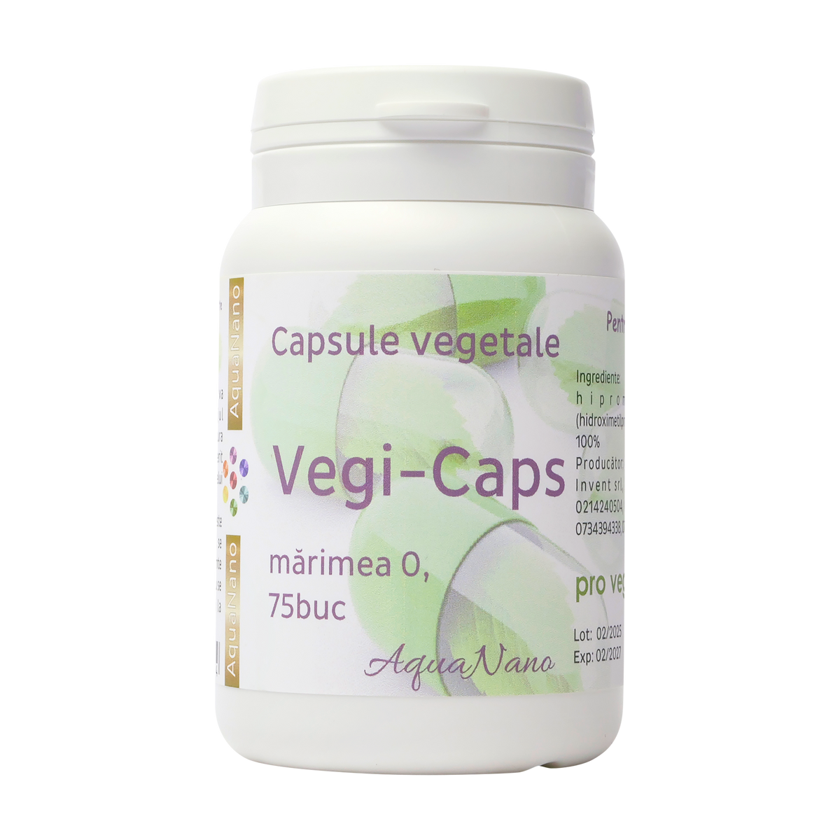 Capsule vegetale goale Vegi-caps 75 capsule
