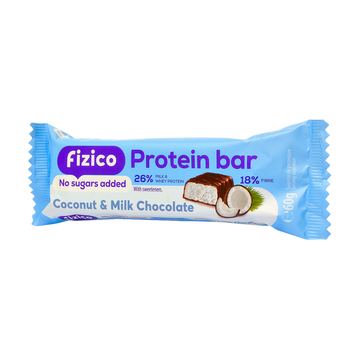 Baton proteic "Active" cu cocos 60 g