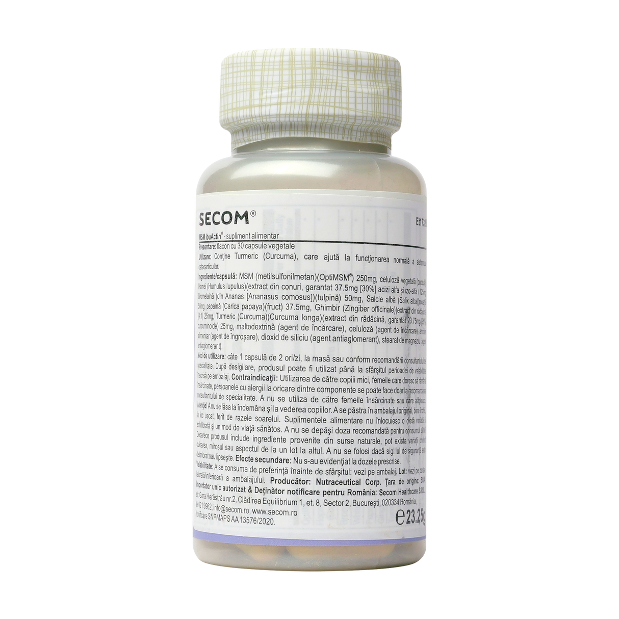 Msm ibuactin 30 capsule