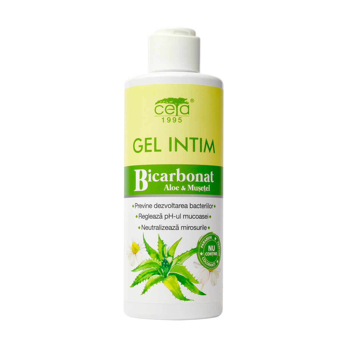 Gel intim cu bicarbonat 200 ml