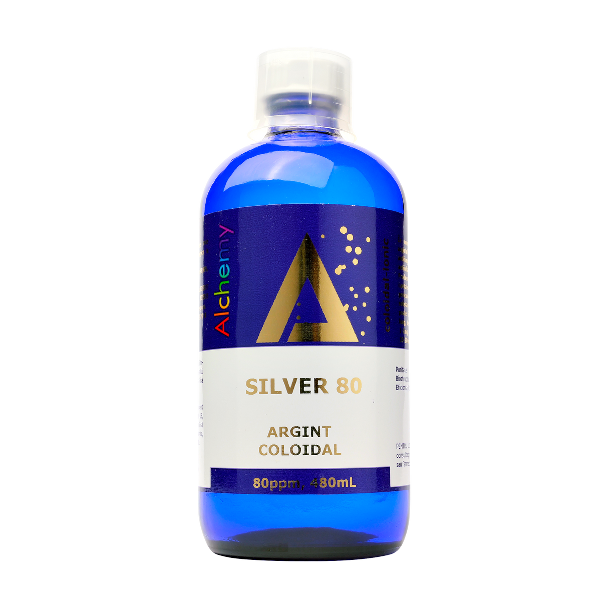 Argint coloidal silver 80ppm 480 ml