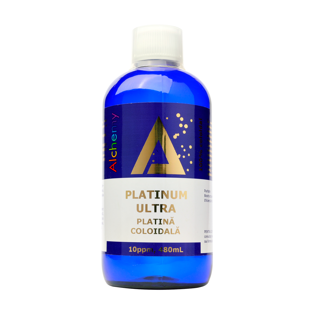 Platina coloidala platinum ultra 10ppm 480 ml