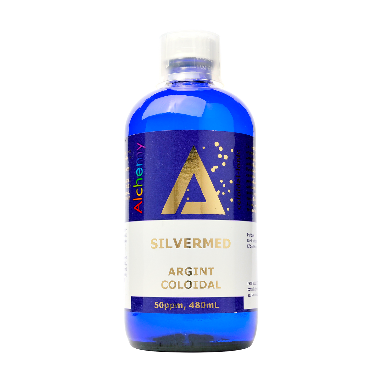 Argint coloidal silvermed 50ppm 480 ml