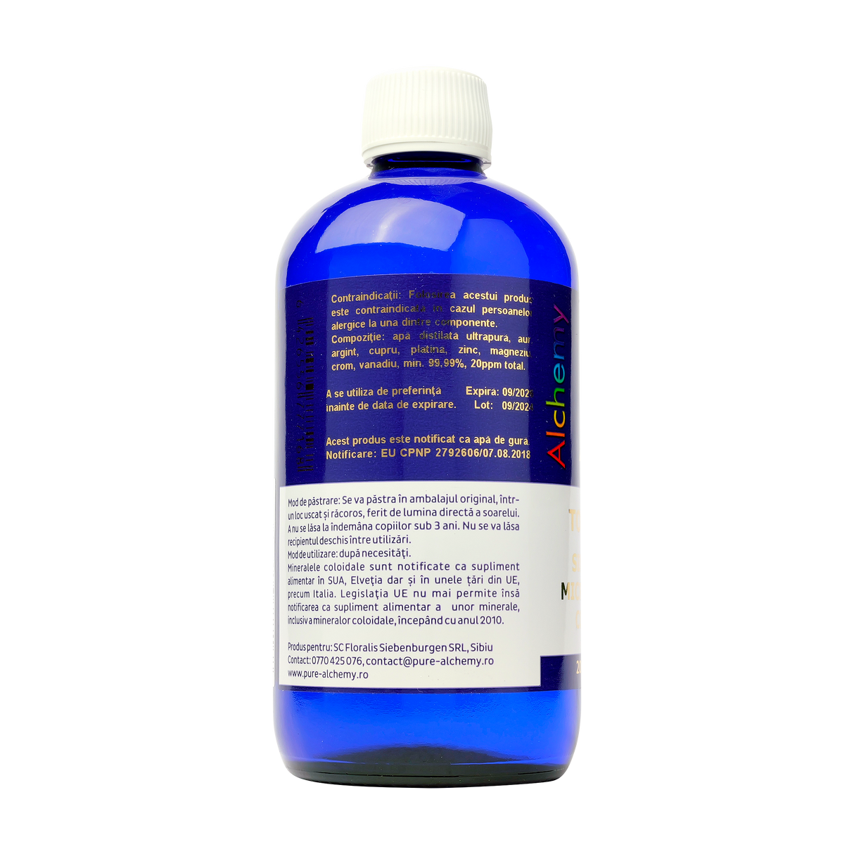 Total mix sinergie de microelem.coloidale 20ppm 480 ml