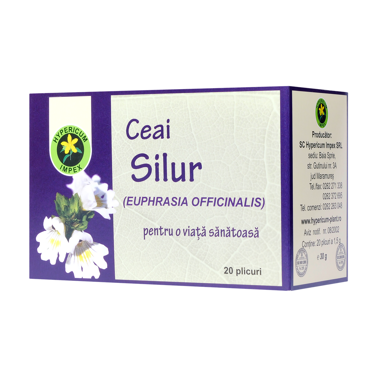 Ceai silur 20 plicuri