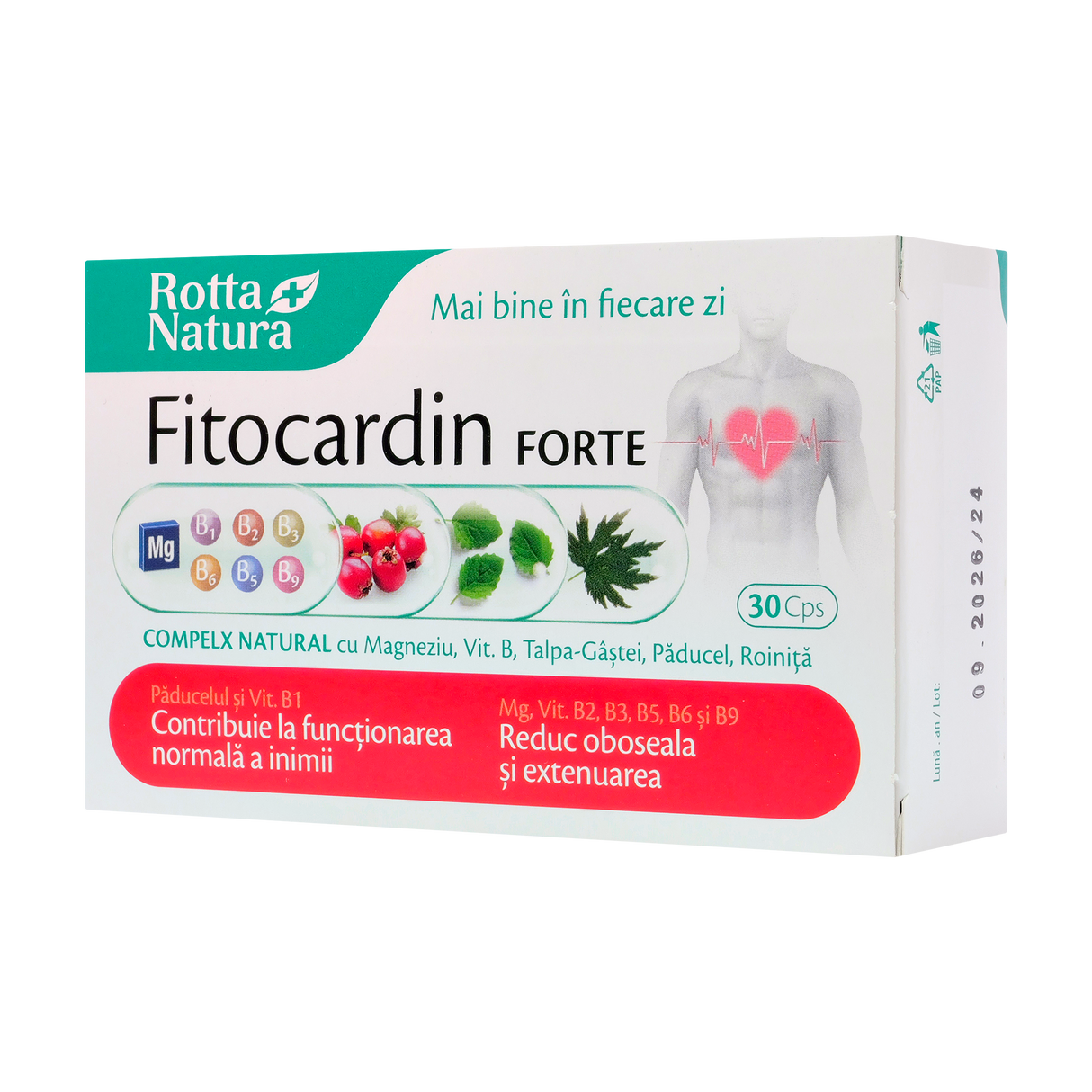 Fitocardin forte 30 capsule