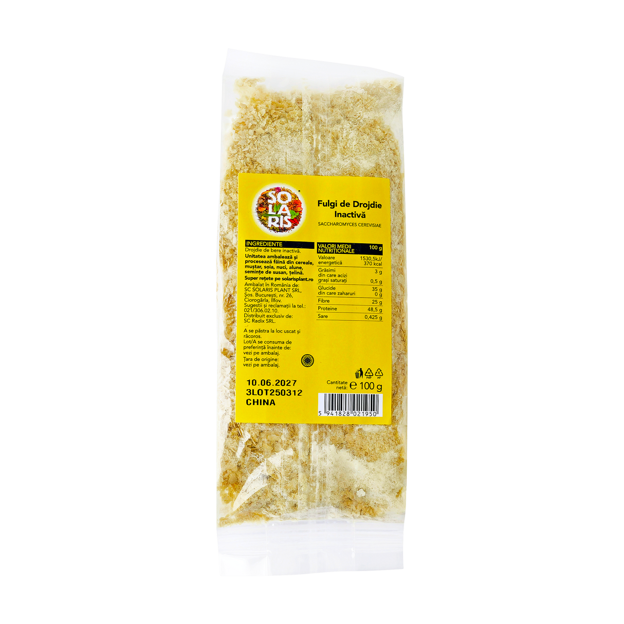Fulgi de drojdie inactiva 100 g