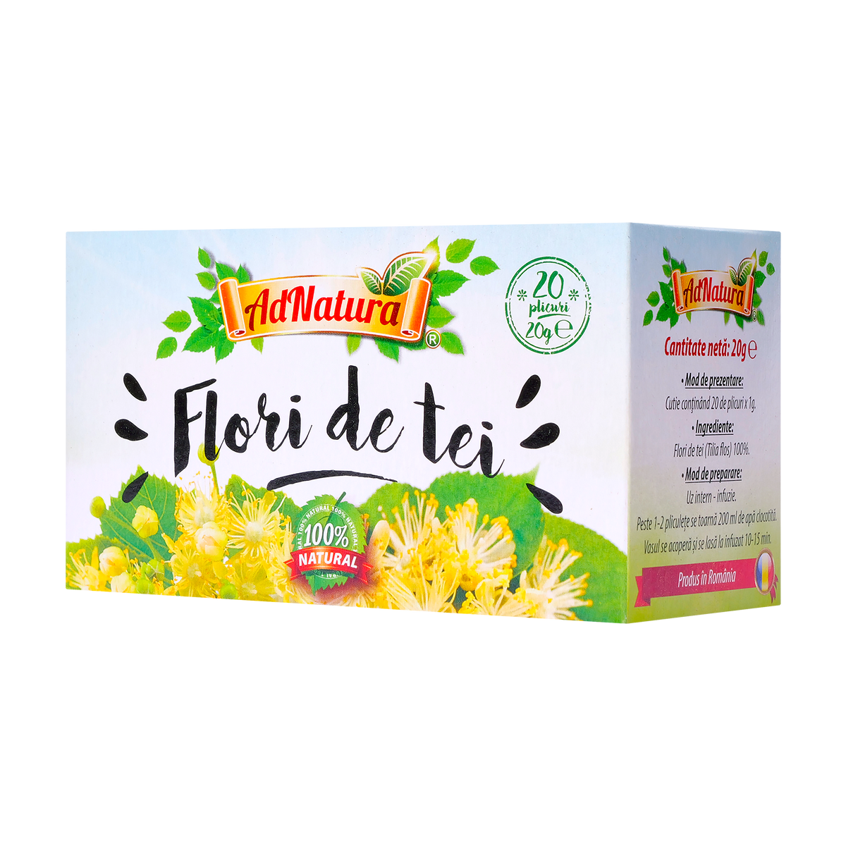 Ceai de Tei flori 20 plicuri