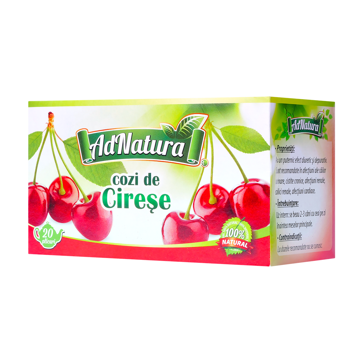 Ceai din Cozi de cirese 20 plicuri