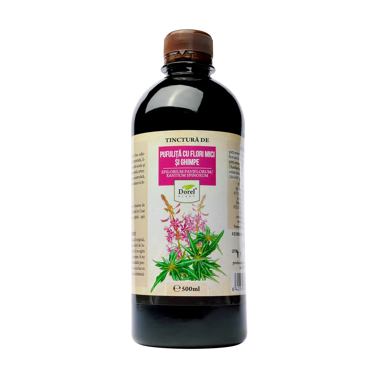 Tinctura Pufulita cu flori mici si Ghimpe 500 ml