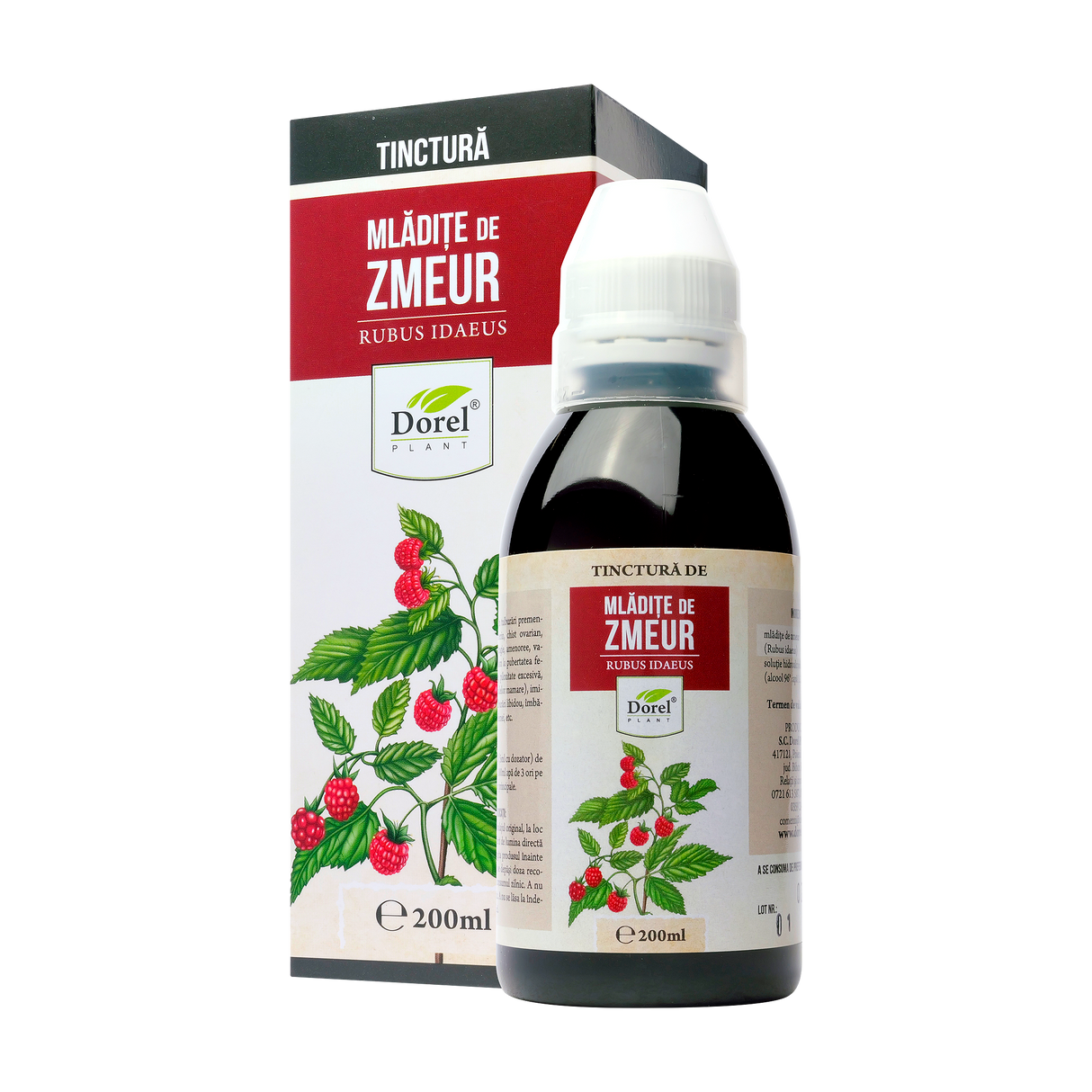 Tinctura mladite de zmeur 200 ml