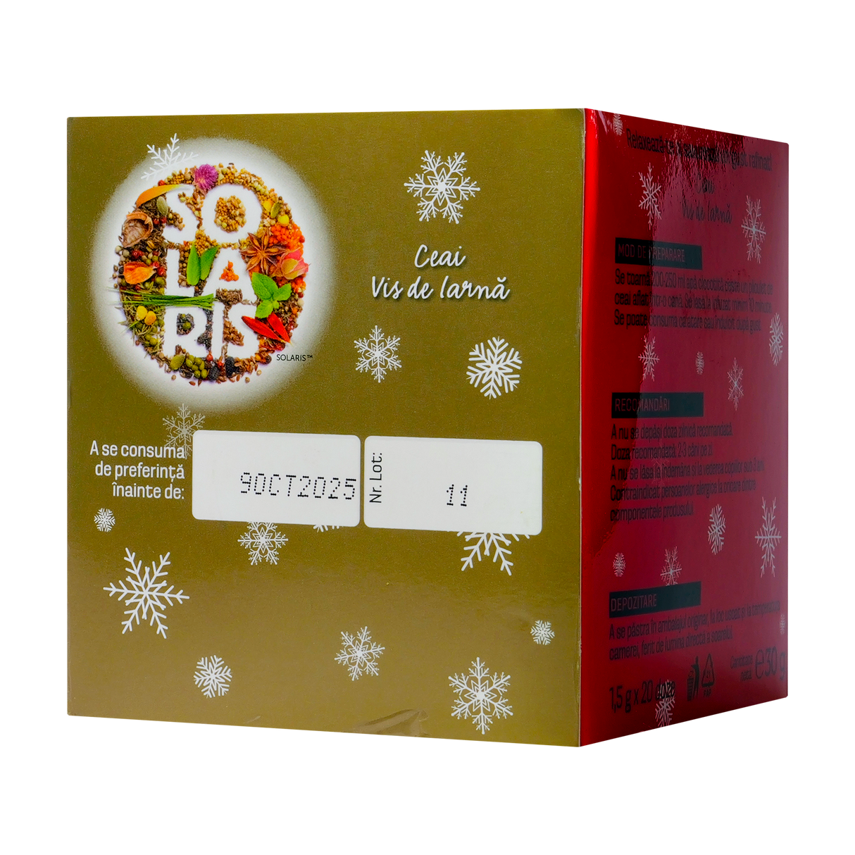 Ceai vis de iarna 20 plicuri