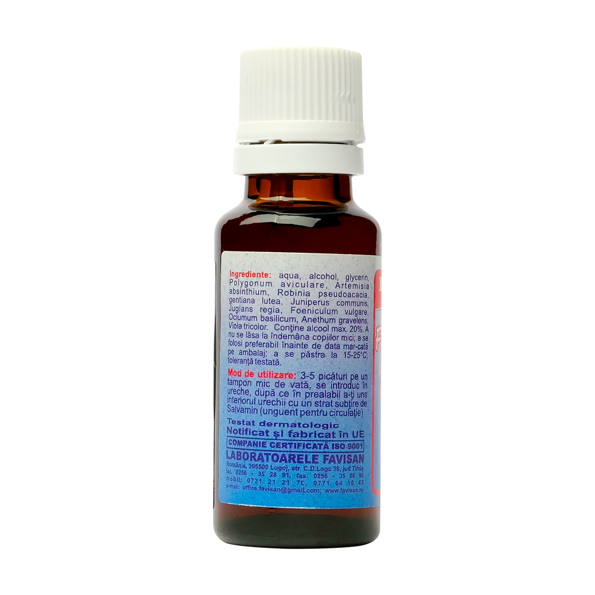 Lotiune pentru igiena urechii Favi Audia 20 ml