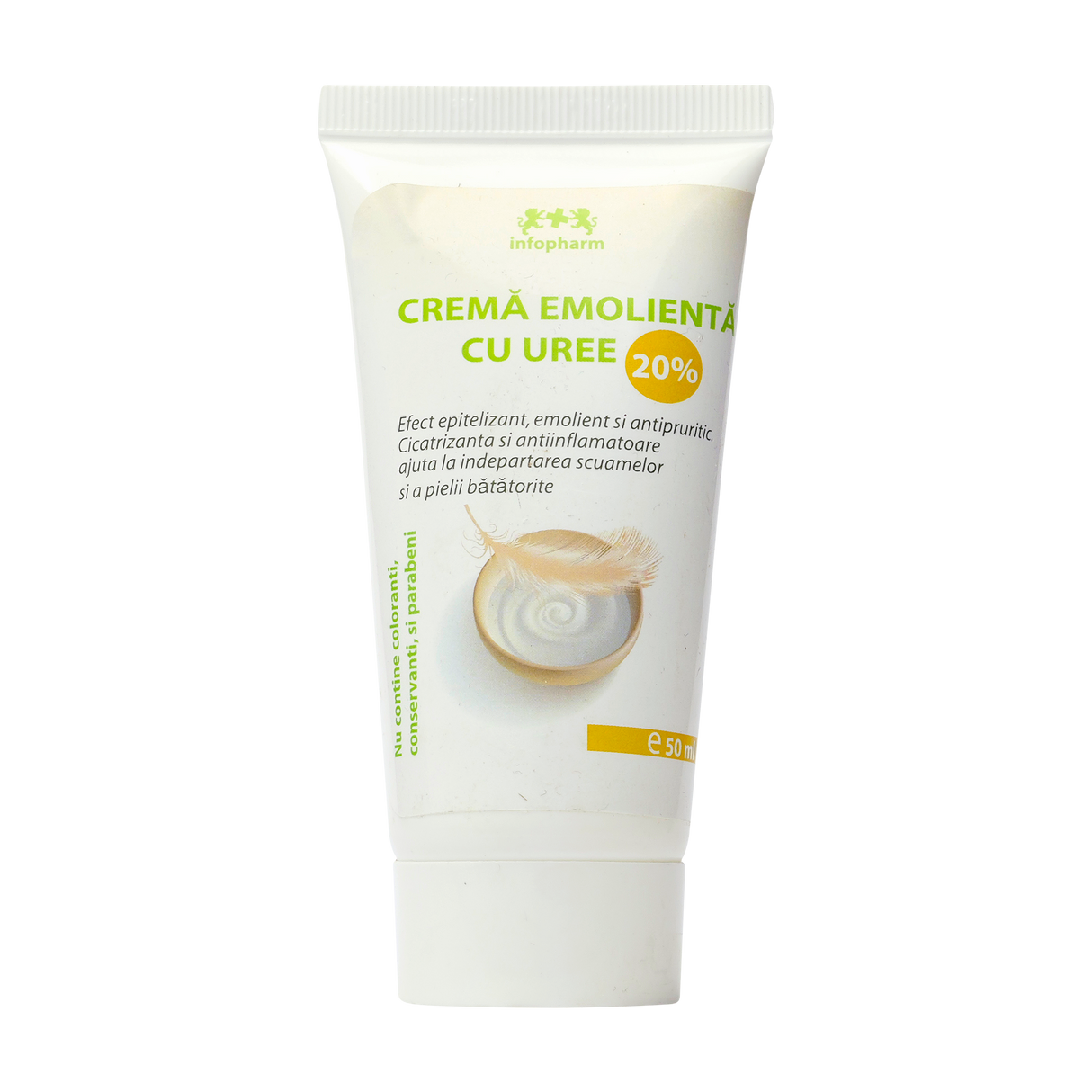 Crema emolienta cu uree 20% 50 ml