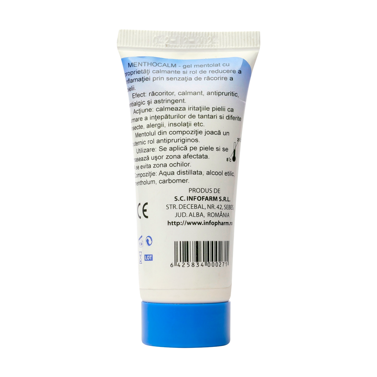 Gel racoritor Menthocalm contra intepaturilor de tantari 35 ml