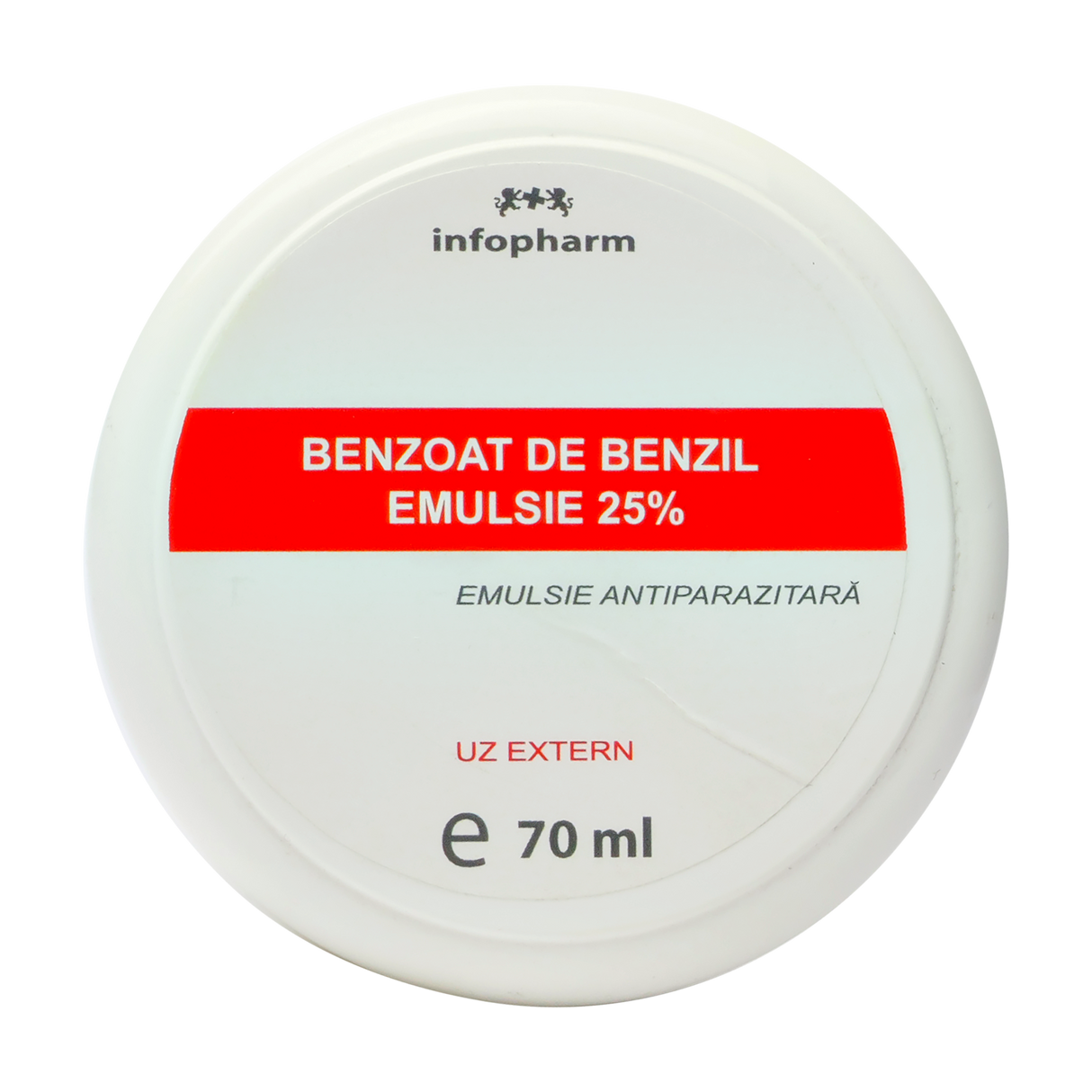 Benzoat de benzil emulsie 25% 70 ml