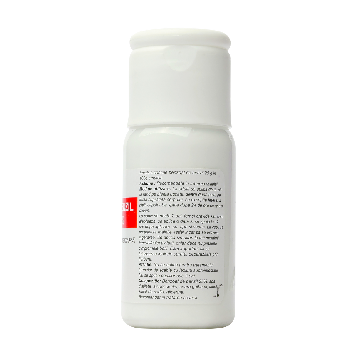 Benzoat de benzil emulsie 25% 50 ml