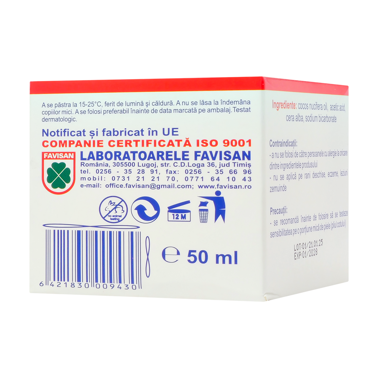 Crema ingrijirea picioarelor contra pintenilor calcanieni 50 ml