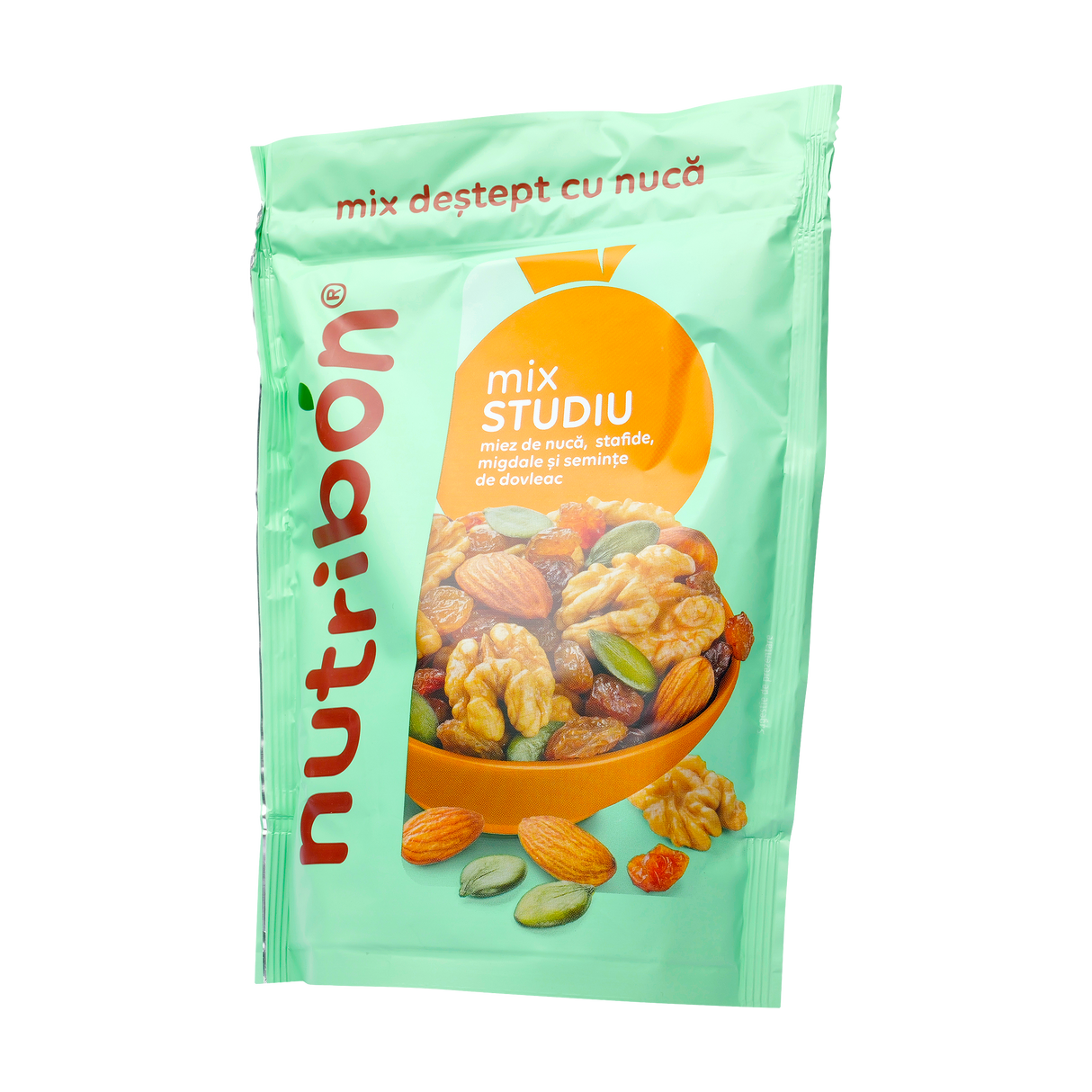 Mix studiu (miez de nuca, migdale, stafide si seminte de dovleac) 150 g