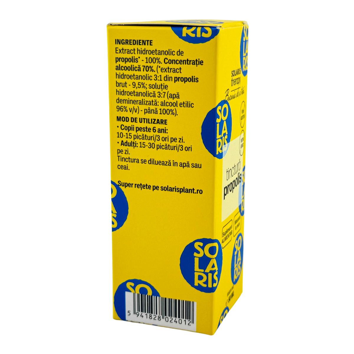 Tinctura de propolis - Antibiotic natural 50 ml