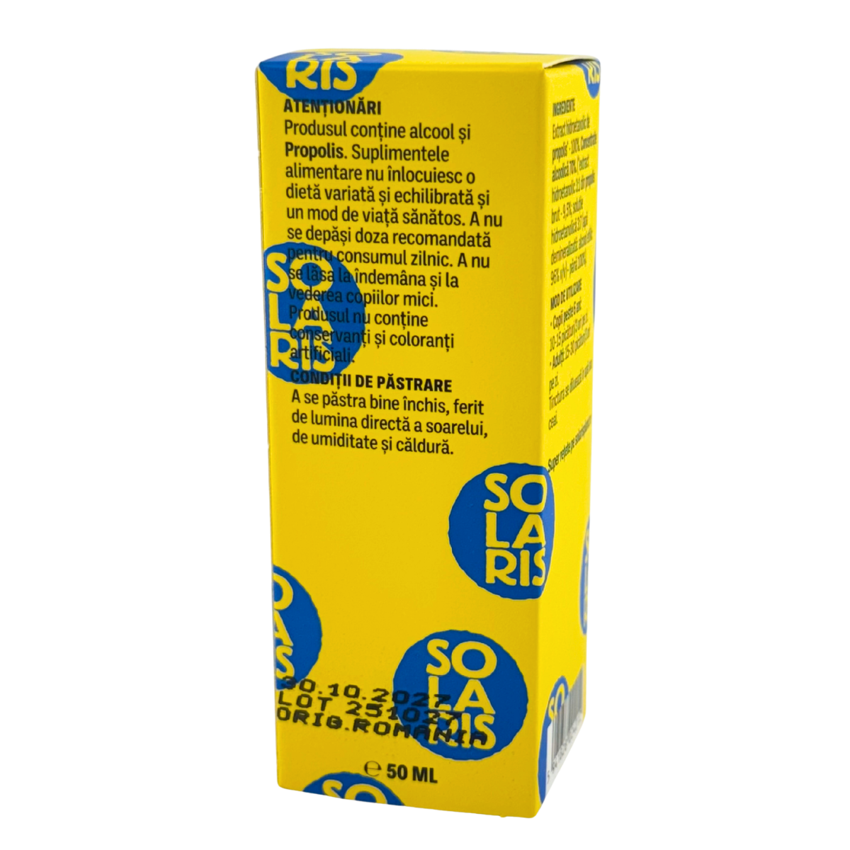 Tinctura de propolis - Antibiotic natural 50 ml