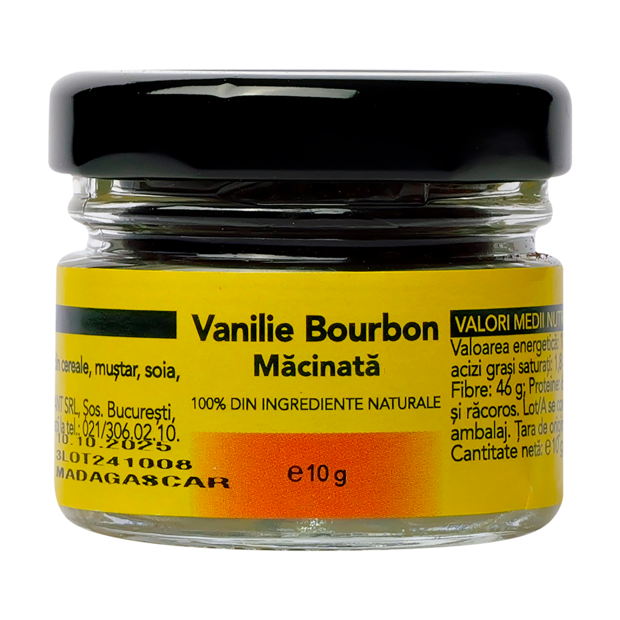 Vanilie bourbon macinata 10 g