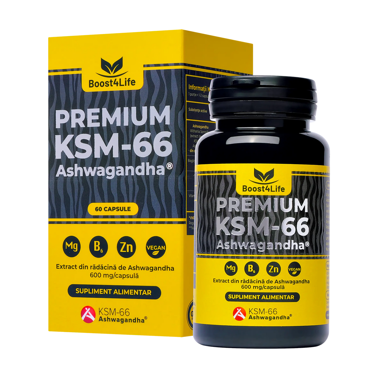 Ashwagandha premium KSM-66 60 capsule