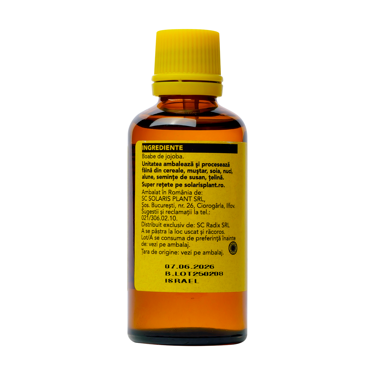 Ulei jojoba presat la rece 50 ml